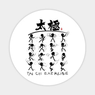 Tai Chi kung fu(功夫) Magnet